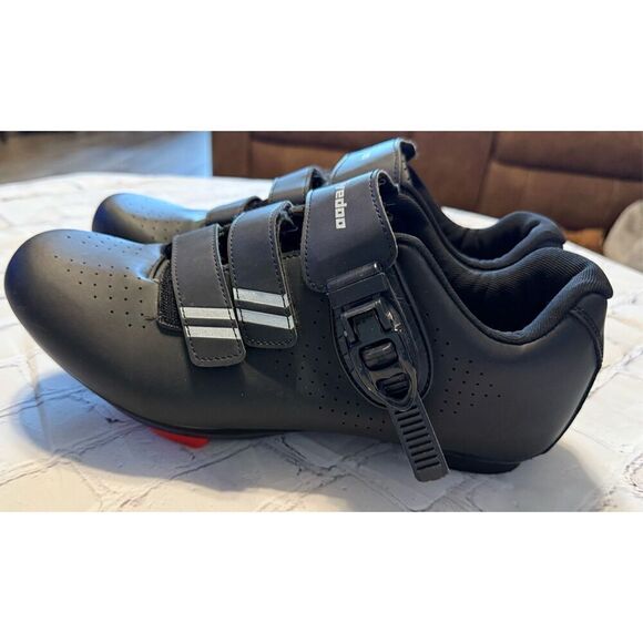 Kyedoo Size 46 Indoor Cycling Shoes Black With Delta Cleats Workout Gym Spin main image 6